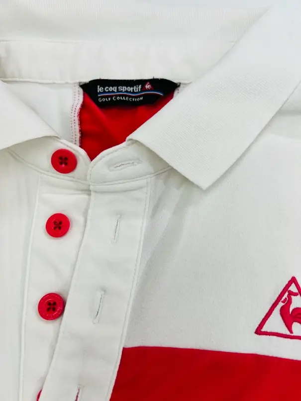 Le Coq Sportif Golf Collection Men's White Performance Polo T-Shirt